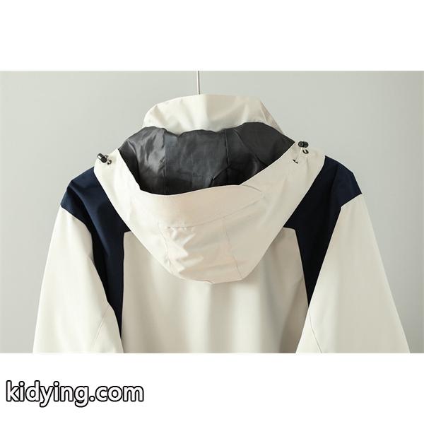 ノースフェイス コピー マウンテンパーカー スポーティ 機能的 防水 グレーネイビー THE NORTH FACE-2
