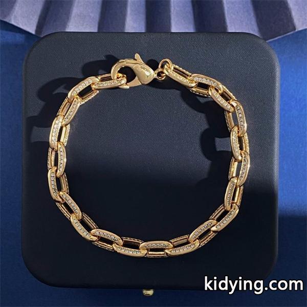 Cartier カルティエ コピー 数量限定 レイヤード 存在感際立つ チェーン ブレスレット-3