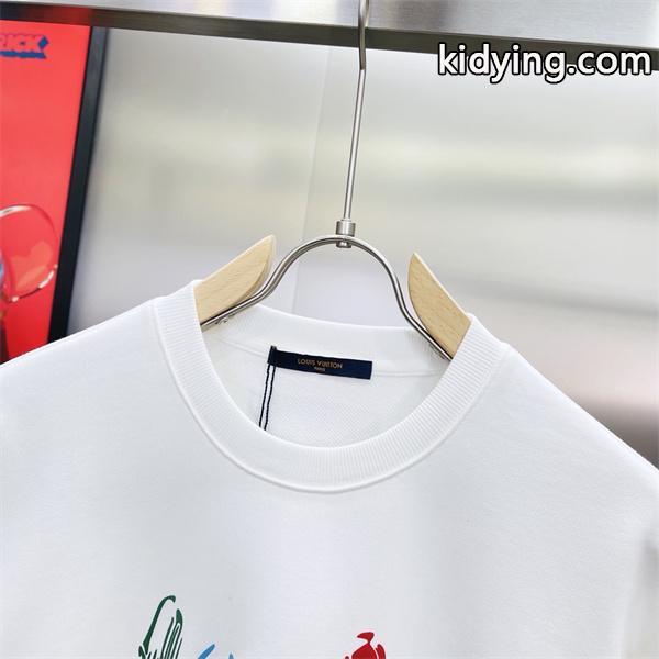 Louis Vuitton ルイヴィトン スーパーコピー パーカー 秋冬新作 暖かトレンド 高品質 ホワイトカラフルロゴ-2