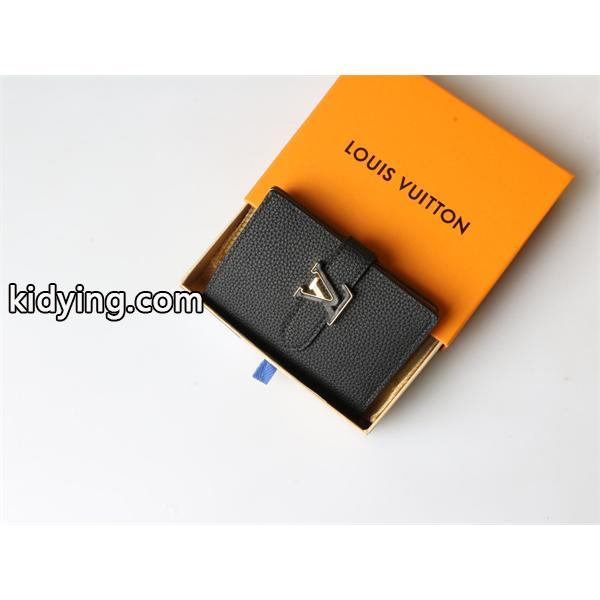 高級感 溢れる LOUIS VUITTON ルイヴィトン コピー 財布 メンズ レディース ブラック 人気商品-6