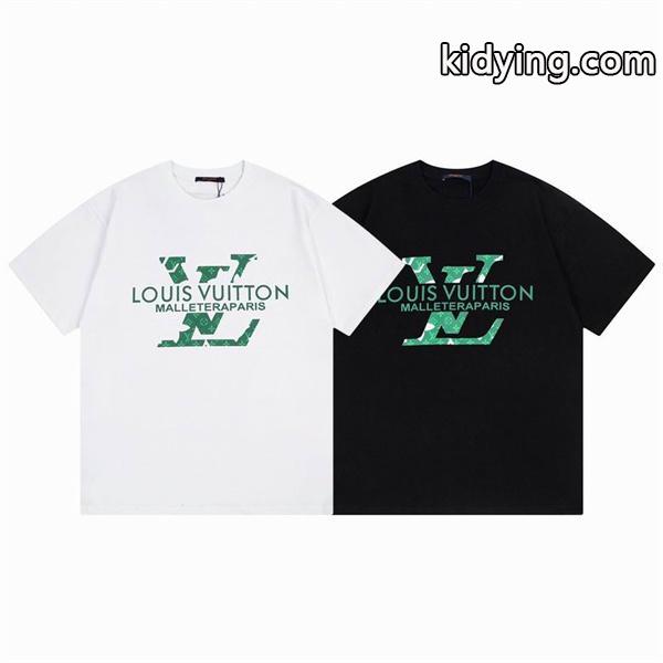 お買い得品質保証ロゴプリントtシャツ夏物らくらくLOUIS VUITTONヴィトン 激安 通販-0