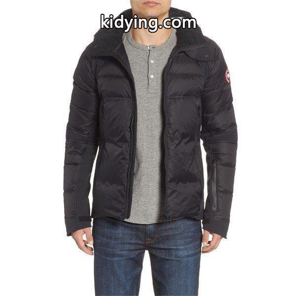 カナダグース ジャケット・ブルゾン アウター メンズ Canada Goose Hybridge Sutton Waterproof 800-Fill Power Down Jacket Black :36-19yoer2g5x-0236:asty-shop2 - 通販ショッピング-0