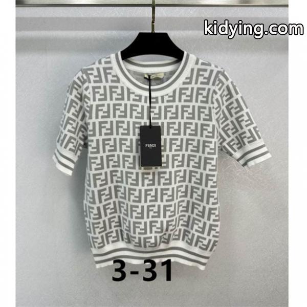FendiフェンディコピーTシャツレディースファッション半袖トップススーパー コピー-0