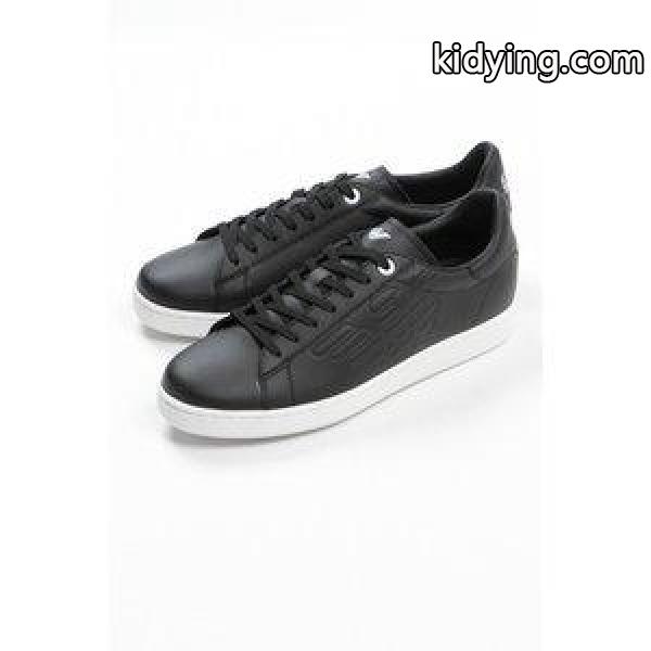 アルマーニ エンポリオアルマーニ Emporio Armani EA7 スニーカー ローカット シューズ メンズ 248028 CC299 ブラック :3707262:DIFFUSION - 通販ショッピング-0