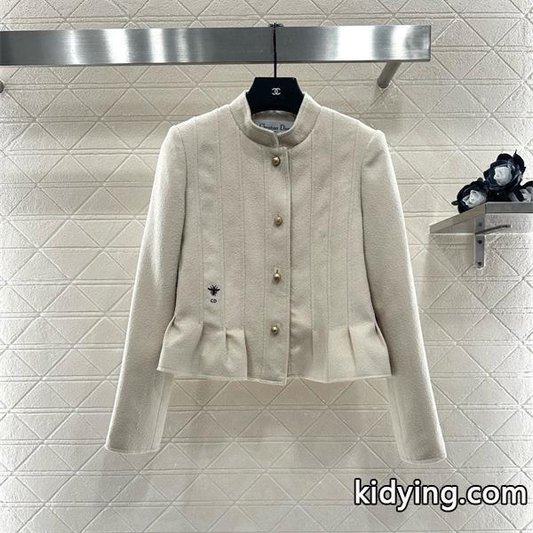 DIOR ディオール コピー モード系 ジャケット アイボリー レディース 2025秋冬-0