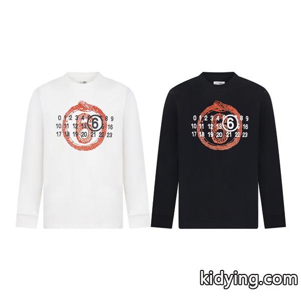 Maison Margiela 偽物 アーティスティック フレッシュ 魅力 ロングスリーブ Tシャツ メゾンマルジェラ-0