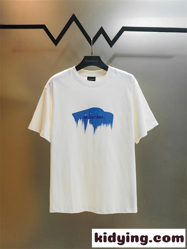 グラフィックロゴ 売れ筋 プレミアム感 BALENCIAGA バレンシアガ コピー 半袖Tシャツ 着回し自在-1