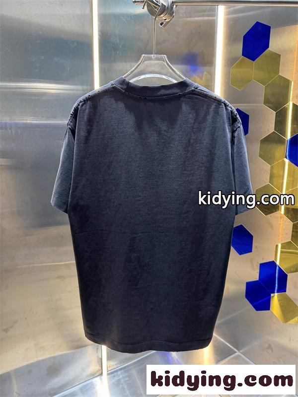 半袖Tシャツ ヴィンテージ調 個性プリント 夏 Maison Margiela メゾン マルジェラ コピー-5
