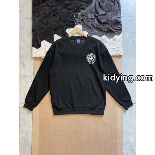 クラシックエンブレム スウェット 上質裏毛 着回し自在 クロムハーツ Chrome Hearts コピー-5