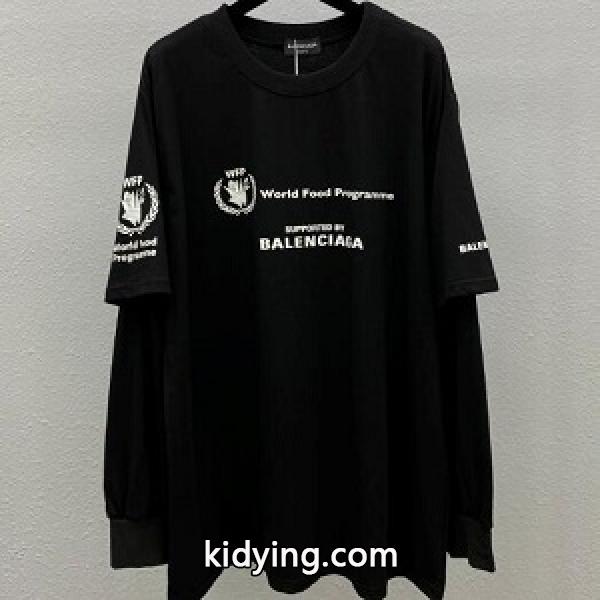 リニューアルバージョン入荷 Balenciaga メンズ長袖tシャツ 海外限定セール-1