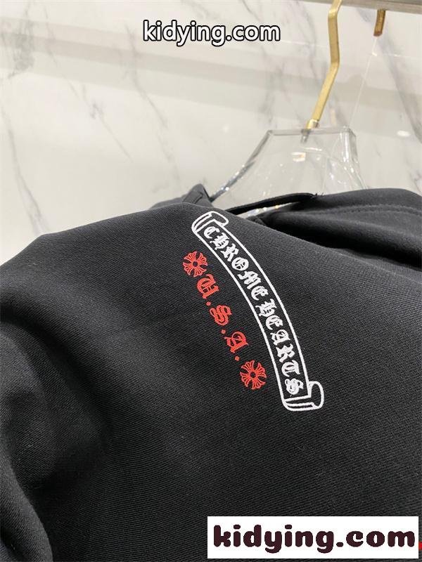 CHROME HEARTS クロムハーツ コピー 定番進化 ジップパーカー 上質 厚手 ミニマル 2026新作-3