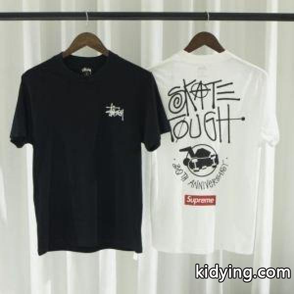 半袖Tシャツ 2色可選 Supreme x Stussy 30th Anniversary Tee 2019春夏の流行をチェック シュプリーム SUPREME_シュプリーム SUPREME_ブランド コピー 激安(日本最大級)-0