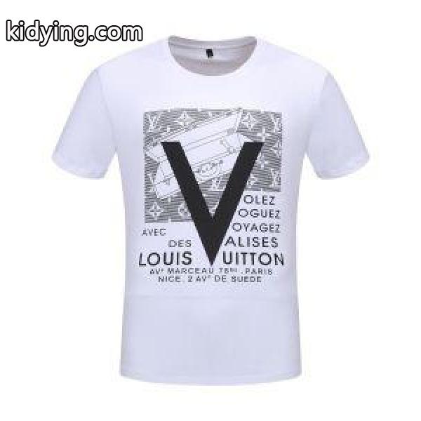 2018着回し度高めアイテム! 目を惹くアイテム ルイ ヴィトン LOUIS VUITTON 半袖Tシャツ 2色可選_ルイ ヴィトン LOUIS VUITTON_ブランド コピー 激安(日本最大級)-1