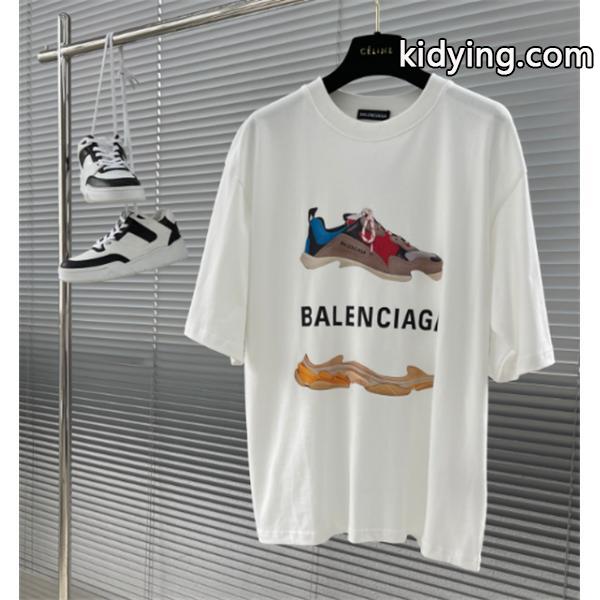 今年の正解大人気新作 季節感をプラス人気商品 2019 BALENCIAGA バレンシアガ 半袖Tシャツ 3色可選_半袖Tシャツ_メンズファッション_スーパーコピーブランド激安通販 専門店-0
