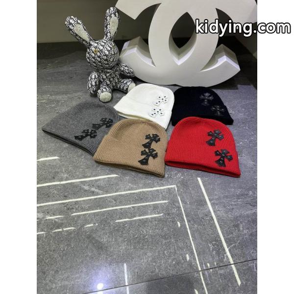 クロムハーツ 偽物 エネルギッシュ カラークロス ニットキャップ ストリートスタイル CHROME HEARTS-0