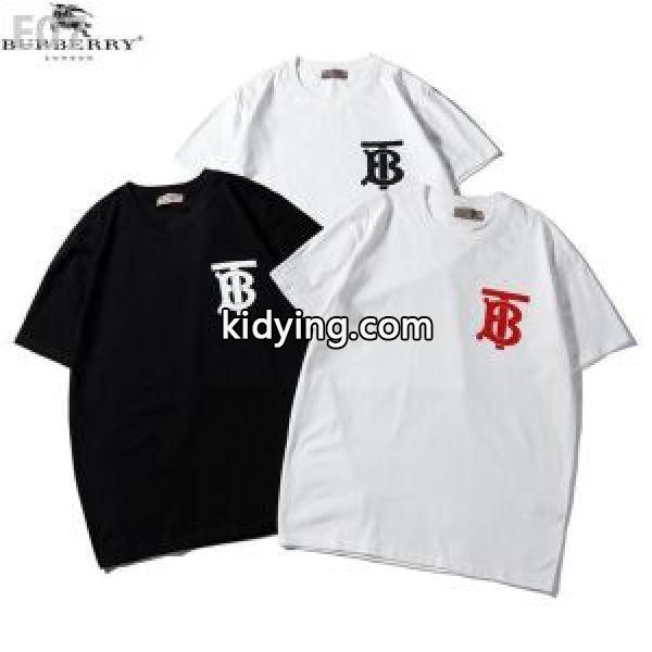 目を引く存在感抜群 3色可選 魅力的な今年らしい Tシャツ/ティーシャツ 切りっぱなしデザインバーバリー BURBERRY_半袖Tシャツ_メンズファッション_スーパーコピーブランド激安通販 専門店-0