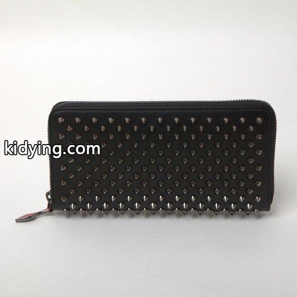 クリスチャンルブタン 長財布 Christian Louboutin PANETTONE SPIKES WALLET ラウンドファスナー 長財布 1175099 b078 ラッピング不可 :1175099b078:サウスコースト - 通販ショッピング-0