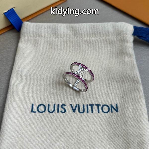 宝石镶嵌 ゴールド / シルバー ルイヴィトン LOUIS VUITTON スーパーコピー指輪 レディース 華やか-4
