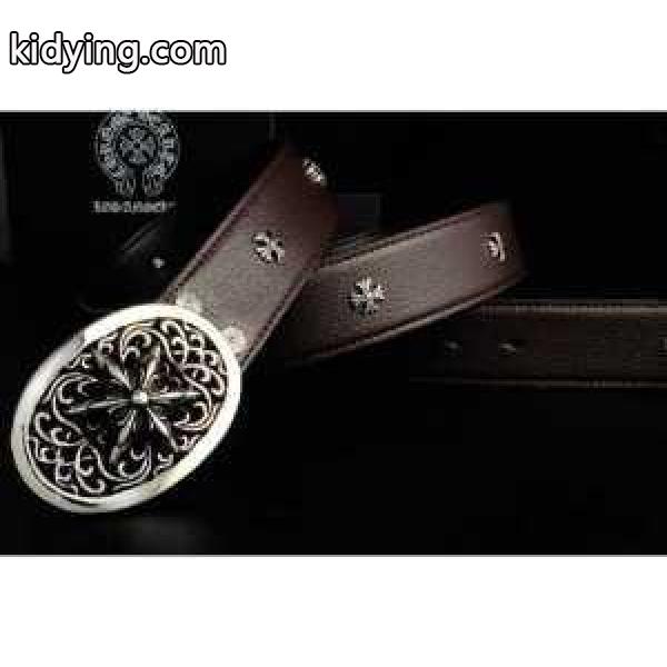 新作入荷定番人気なコーヒ色メンズChrome Hearts クラッシックオーバルスター 十字架ロゴレザー クロム ハーツ ベルト コピー_CHROME HEARTS クロムハーツ_ブランド コピー 激安(日本最大級)-0