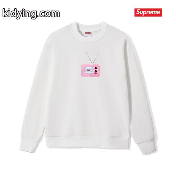 2025秋冬 保温 ホワイト 数量限定 プリント SUPREME シュプリーム コピー スウェット-2