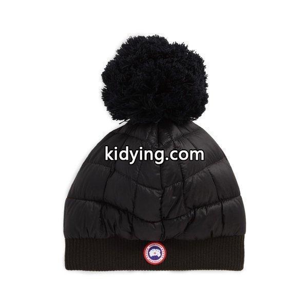 カナダグース メンズ ニット 帽子 Quilted Down Pom Beanie Black :dp3-5415181-163173:フェルマート エフ fermart ef - 通販ショッピング-0
