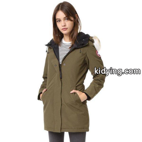 カナダグース Canada Goose レディース コート アウター Victoria Parka Military Green :lb-canad30108-246:フェルマート エフ fermart ef - 通販ショッピング-0
