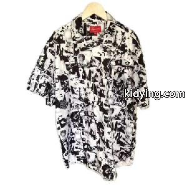 先行受注 シュプリーム2018新品入荷 SUPREME ポロシャツSUPERME 18ss vibrations rayon stirt_半袖Tシャツ_メンズファッション_スーパーコピーブランド激安通販 専門店-0