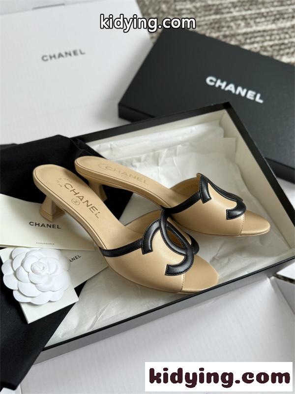 エレガントCHANELシャネルサンダルコピー歩きやすいシルエットは細長め-6
