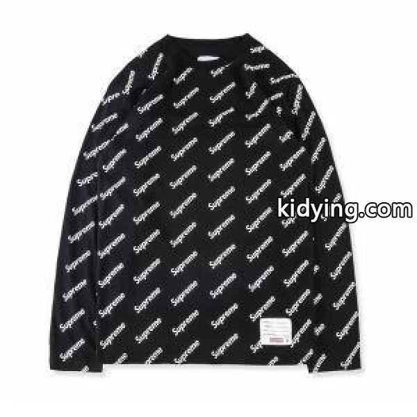 4色可選 長袖Tシャツ シュプリーム SUPREME お買い得品 JA Supreme 17FW week6 Logo 2017秋冬_シュプリーム SUPREME_ブランド コピー 激安(日本最大級)-1