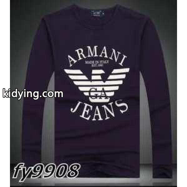 2015 最安値に挑戦 アルマーニ 長袖Tシャツ 3色可選_アルマーニ ARMANI_ブランド コピー 激安(日本最大級)-2