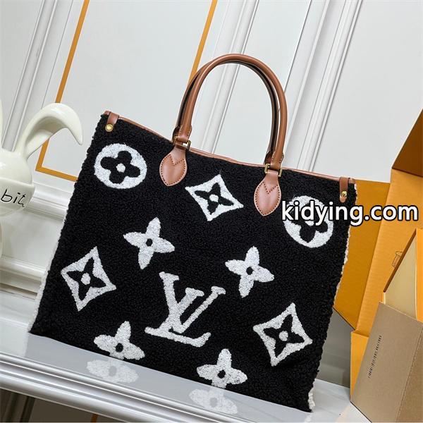 LOUIS VUITTON ルイヴィトン コピー 希少質感 ふわもこ暖か 高級デザイン トートバッグ-2