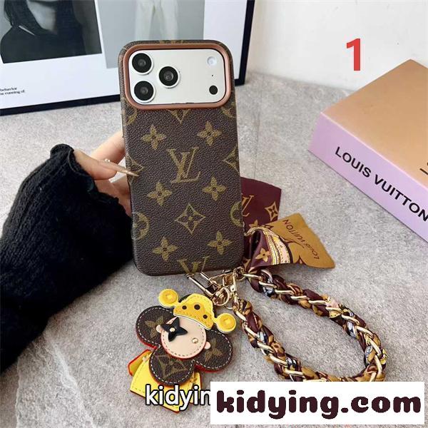 LOUIS VUITTON ルイヴィトン コピー IPHONE17 ケース モノグラム調 レザーデザイン 高級感演出-0