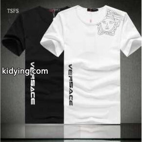 毎日大活躍 ヴェルサーチ 高級品 通販 　快適な着心地半袖Tシャツ 2色可選　_ヴェルサーチ VERSACE_ブランド コピー 激安(日本最大級)-0