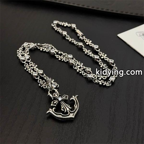 最新モデル CHROME HEARTS クロムハーツ コピー ネックレス 存在感抜群 即注目 ファッション-5