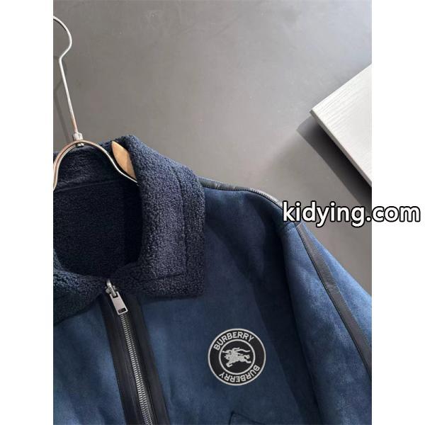 BURBERRY バーバリー コピー 本格派 ボアフリース ブルゾン ジャケット 冬用アウター-3