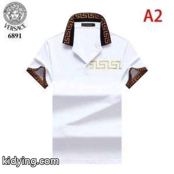 半袖Tシャツ 多色可選スタイルをすっきりにする ヴェルサーチセンスよく取り入れられる VERSACE_ヴェルサーチ VERSACE_ブランド コピー 激安(日本最大級)-1