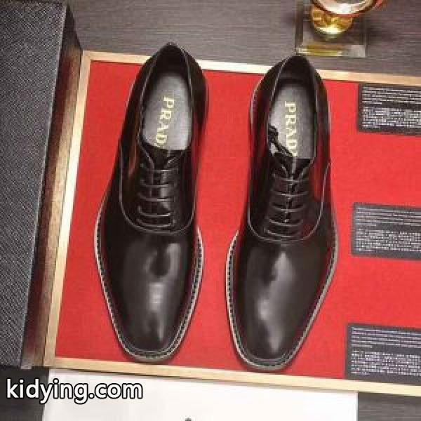 大人っぽく知的な プラダ PRADA 2018年秋冬入荷 ビジネスシューズ目前の注目ブランド_ビジネスシューズ_メンズファッション_スーパーコピーブランド激安通販 専門店-0