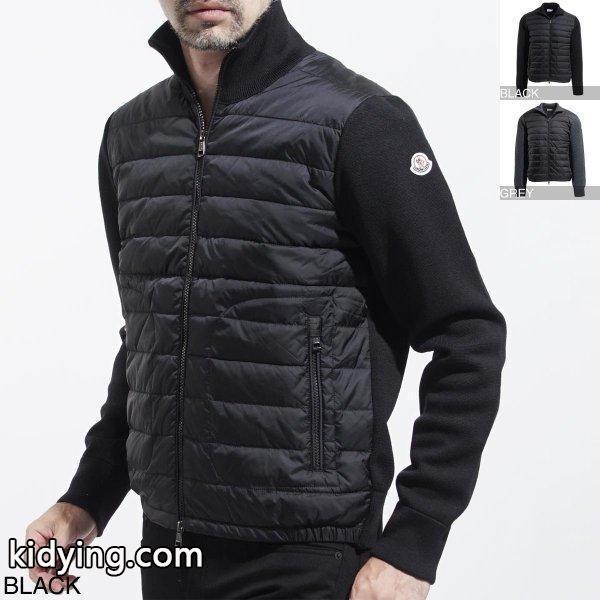 モンクレール MONCLER キルティングダウン コンビ ジップアップカーディガン メンズ ニット アウター 防寒着 防寒 ダウン 9412700-94666-999 :9412700-94666:モダンブルーYahoo!店 - 通販ショッピング-0
