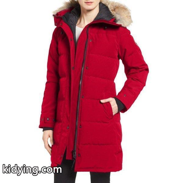 カナダグース CANADA GOOSE レディース ダウンジャケット アウター Shelburne Genuine Coyote Fur Trim Down Parka Red :dp3-795903-167059:フェルマート エフ fermart ef - 通販ショッピング-0