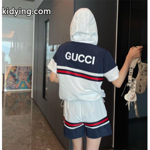 GUCC1上下着コピー春夏トレンドカラー 半袖Tシャツ シーズンの流行にチェックブランド コピー 激安(日本最大級)-0