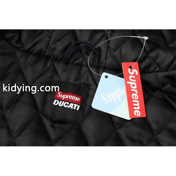 Supreme×DUCATI 激安 SS24 レーシングフーディージャケット 男女兼用 ダブルポケット ジップアップ 外套-10