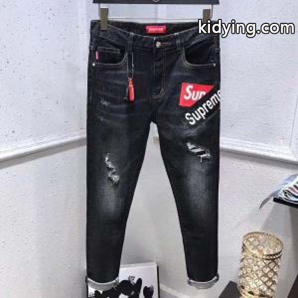 流行の注目ブランド 期間限定セール ファッションの最先端！ SUPREME シュプリーム デニムパンツ_ブランド ジーンズ_メンズファッション_スーパーコピーブランド激安通販 専門店-0