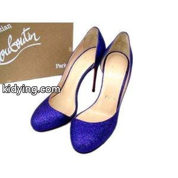 美品 クリスチャンルブタン Christian louboutin グリッター パンプス サイドオープン シューズ ヒール ラメ 3110199 35 紫 パープル【中古】【ベクトル 古着】 :026-201807261740:ブランド古着販売のベクトル - 通販ショッピング-0