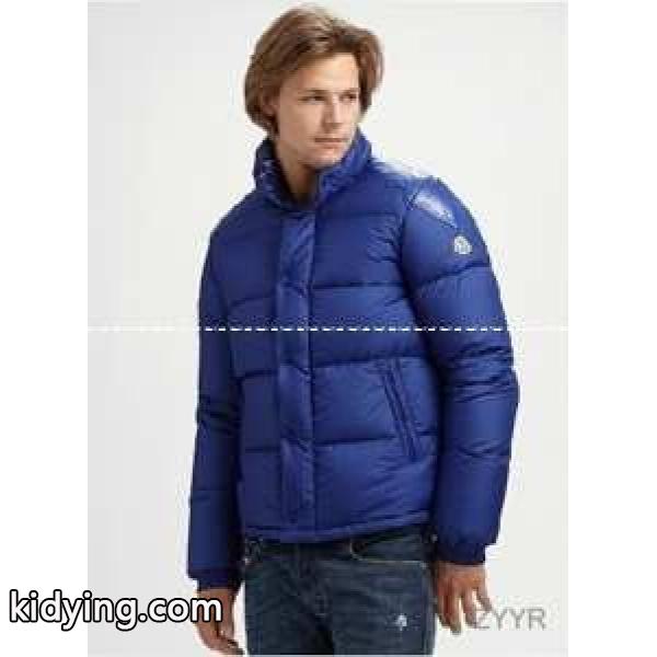 モンクレール MONCLER メンズ ダウンジャケット ブルー_男性用ダウンジャケット_モンクレール特集_スーパーコピーブランド激安通販 専門店-0