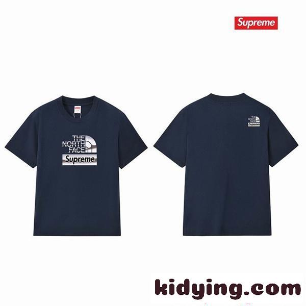 大好評&&シュプリームtシャツ人気コピーTHE NORTH FACE✖️SUPREME  通販ショッピング-1