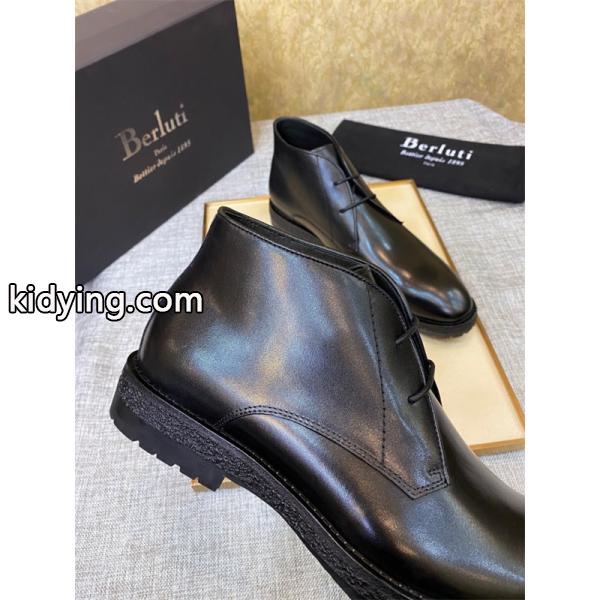Berluti ベルルッティ コピー 洗練 ミニマル プレーントゥ  2026新作 ブーツ-4