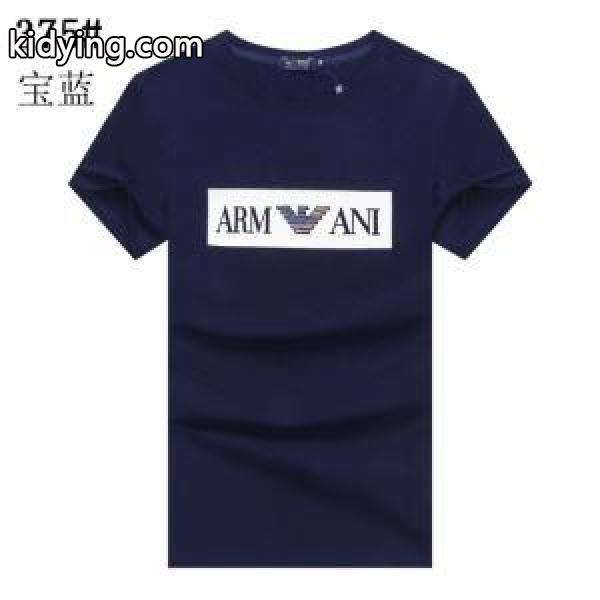 アルマーニ 春夏コーデの主役に 多色可選 ARMANI ナチュラルスタイルに最適 半袖Tシャツ_アルマーニ ARMANI_ブランド コピー 激安(日本最大級)-2