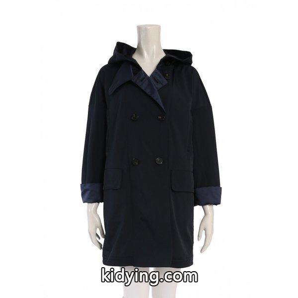 モンクレール MONCLER CANTAL コート ネイビー フード付き 49057 レディース 通販-0