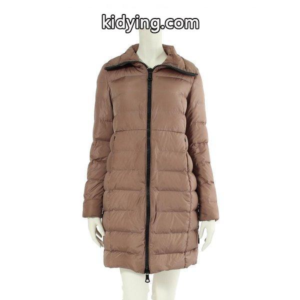 モンクレール MONCLER ダウンコート ロングコート ナイロン ピンクベージュ ARGELES レディース 通販 ショッピング-0