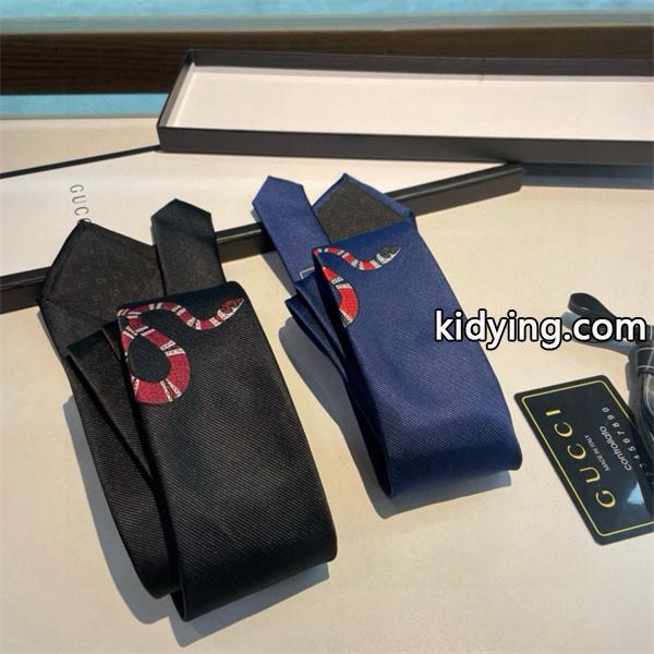 幅7㎝☆グッチネクタイコピーGUCCI 激安通販2026トレンド個性的2色-0